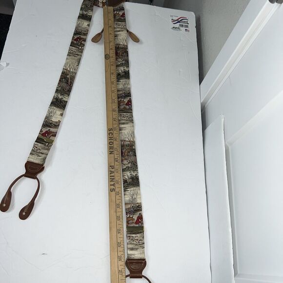 Trafalgar Horse Dogs Riding Nature Hunting Full Length Adjustable Suspenders - Picture 8 of 8
